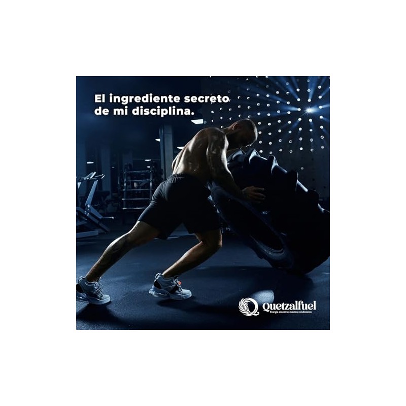 Creatina premium Quetzalfuel | 300g | 60 servicios