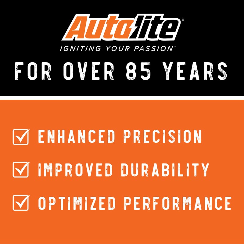 Autolite AR3933-4PK High Performance Racing Non-Resistor Spark Plug, 4 Pack