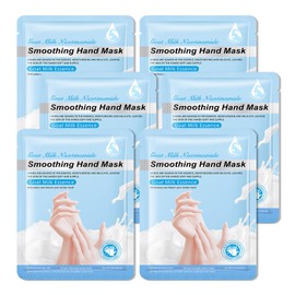 LJYBoBin Hand Mask Moisturizing Gloves 6 Pack,Hydrating Hand Mask for Women,Soft Gloves for Dry Cracked Skin J