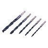 Amtech F1735 5 Piece hex shank wood drill bit set