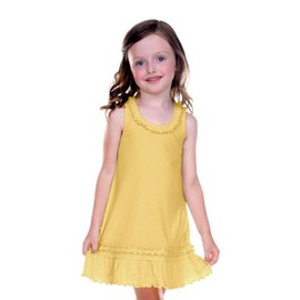 Kavio! Little Girls 3-6X Sunflower Dress (Same P1C0331) Butter 4