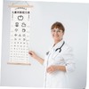 FELTECHELECTR Visual Eye Testing Chart for Eye Exam Chart with
