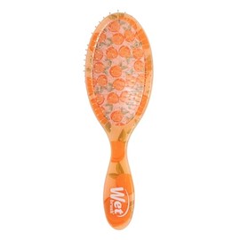 Wet Brush Original desenredador de melocotón (Tutti Fruity), cerdas ultrasuaves IntelliFlex que se deslizan por enredos, cepillo desenredante para tod