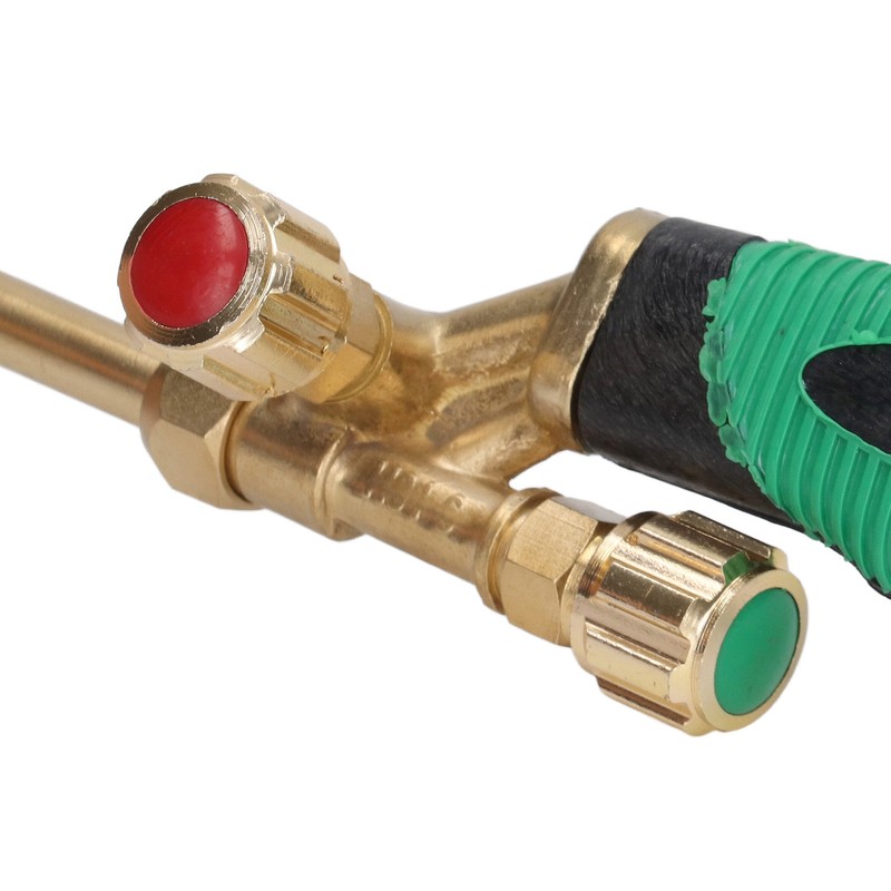 6L Brass Head Gas Welding Torch Adjusting Swirl Flame Trigger