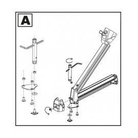 Fabbri Accessories for Aluski Ski Carrier Adapter for T-Channel