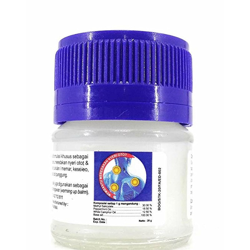 Geliga Muscular Balm Ointment Balsem Otot 20 Gram by Geliga