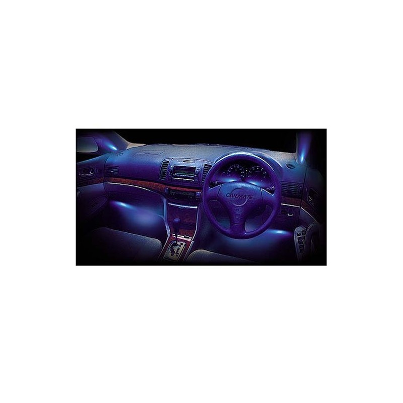 カーメイト(CARMATE) 車用 イルミネーション LED 4連マイクロ /プルークリア NZ732