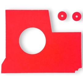 Drip Pan Felt Pad for Singer Featherweight 221 Sewing Machine – Replacement Oil Drip Liner - Base Plate Felt - Part #45811 – Compatible with All Singer 221 Models