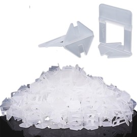 Qiix Tile Spacer, Joint Spacer, Tile Construction Assistant for Tile Installation, Floor Construction, 500 Pieces