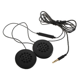 LALAFINA High Fidelity Motorcycle Hardhat Headset for Outdoor Sports Ergonomic Comfort Rugged Durability Compatible with Music and Voice Control