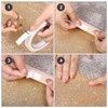 Tatuo Carpet Runner Runway Rug 55 GSM Thickness with Carpet