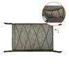 90X65cm Mesh Car Ceiling Cargo Net Double-Layer Car Organizer Pocket