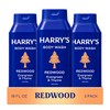 Harry's Men's Body Wash Shower Gel, Redwood Scent, 18 oz,