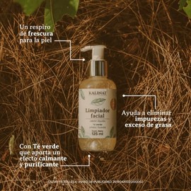 PACALLI Kalinat Limpiador Facial con Té Verde 125ml                                                                                                   