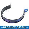 A ABSOPRO Motorcycle Exhaust Down Pipe Clamp 100mm Joint Clamp