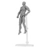 Figure Model PVC Action Figure Drawing Model Movable Joint Pedestal