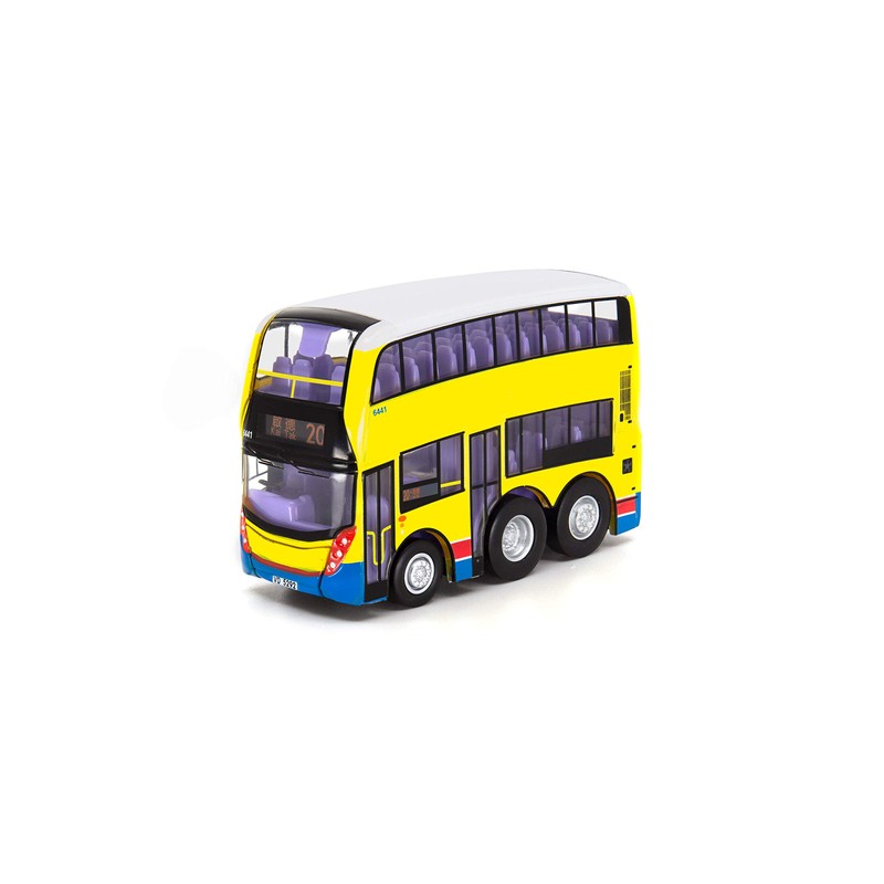 Tiny City Q Bus Hong Kong Double Decker Bath Enviro