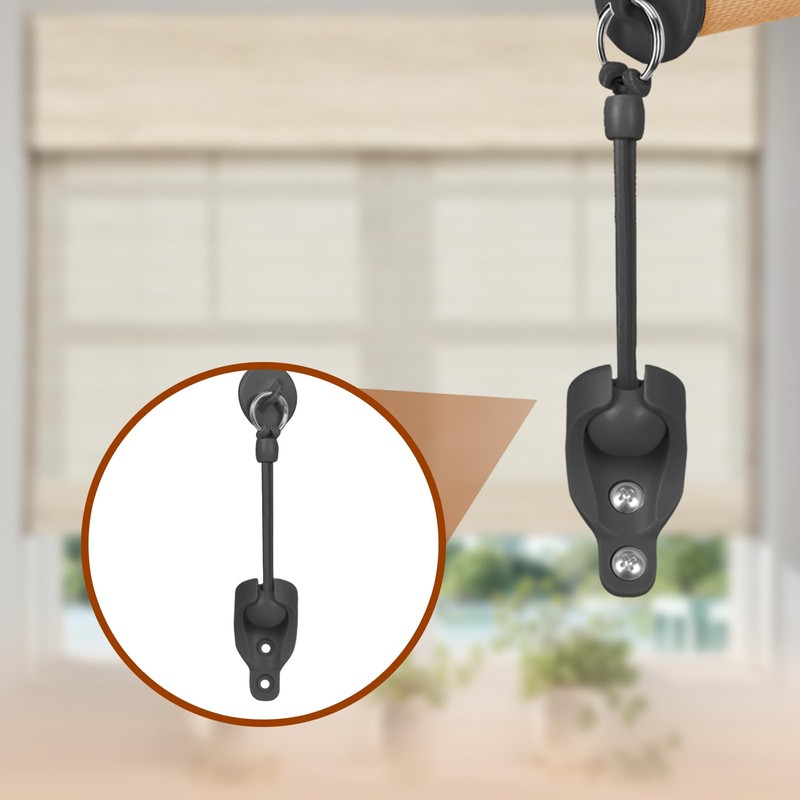 Seprochoo Replacement Shade Parts Bungee End Cap Kit, for Exterior