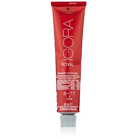 Schwarzkopf IGORA Royal Premium-Haarfarbe 8-77 hellblond kupfer extra, 1er Pack (1 x 60 g)
