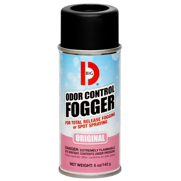 Big D BGD 341 5 oz Odor Control Fogger Aerosol (12 Pack)