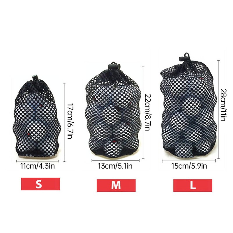 Golf Special Net Bag - Durable Nylon Mesh Storage Bag