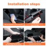 ATNVIDSG Center Console Armrest Box Panel Protect Decorate Covers Compatible