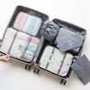 Travel Packing Cubes for Suitcase Organization – 7-Piece Polyester Luggage