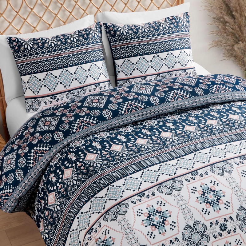 Jessica Simpson Boho Print Comforter Set King Size Comforter Bedding