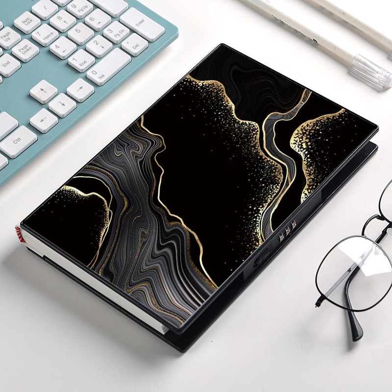ZXHQ Marble Diary for Girls with Lock, Hidden Password Writing