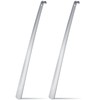 Geelin 2 Pcs 31.5'' Extra Long Handled Metal Shoe Horn