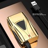 Men Electric Beard Trimmer Efficient Portable USB Charging Foil Head
