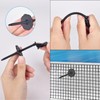 FUTRPOW Solar Panel Bird Guard Fastener Clips,50 Sets Critter Guard