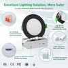 ALUSSO LIGHTING 12 Pack 6 Inch 5CCT Ultra-Thin LED Recessed