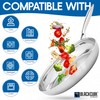 Black Cube Stainless Steel 12.5-inch Frying Pan, 3 Ply Professional