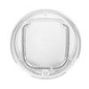 Cat Door for Interior Exterior Doors Transparent 4 Way Locks