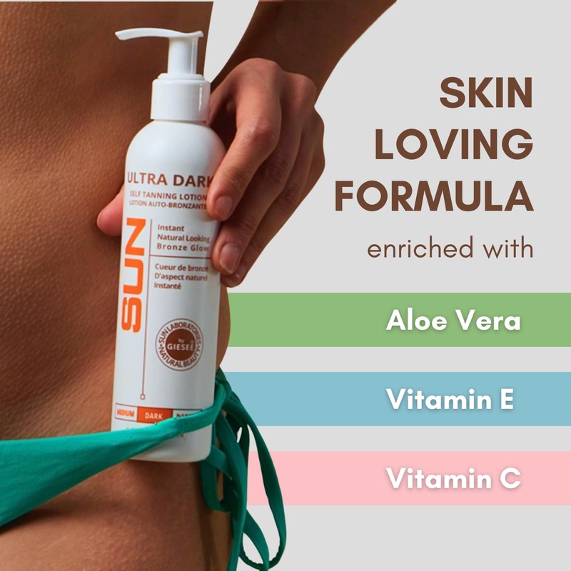 Sun Laboratories By Giesee Ultra Dark Sunless Tanning Lotion 8