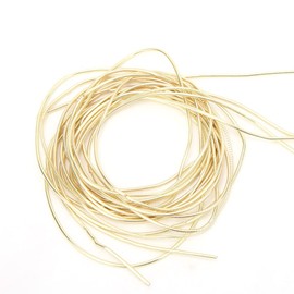 Gimp String, French Wire Embroidery Thread Copper Wire Sewing Stitching Gloss 1.5mm Dia Manual DIY String Bullion Wire for Embroidery and Jewelry Making Craft Wire