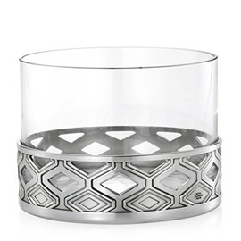Royal Selangor Diamond Nut Bowl, Pewter