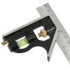6 Inch / 150mm Combination Engineers Set Square + Spirit