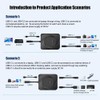 USB 3.0 Switch Selector, 2 in 1 Out USB C