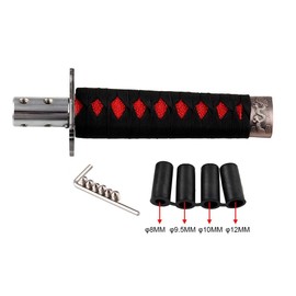 LPFIDI Katana Shift Knob Samurai Sword Gear Shifter with 4 Adapters Compatible for Most Cars
