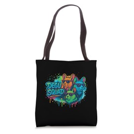 Degu Squad Graffiti Style Tote Bag