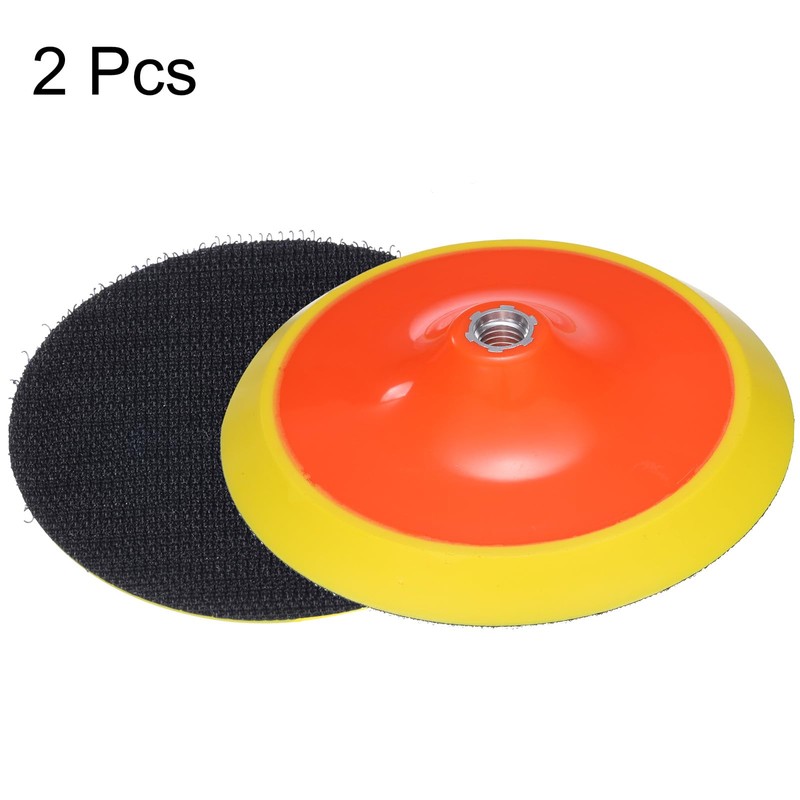 Sourcingmap 7 Inch Hook and Loop Backing Sanding Pads with