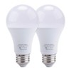 2 Pack LED Garage Door Opener Bulbs, 4000K, White, Compatible