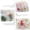 STOBOK 20rolls Cute Washi Tape Decorative Sticky Paper for Scrapbooking