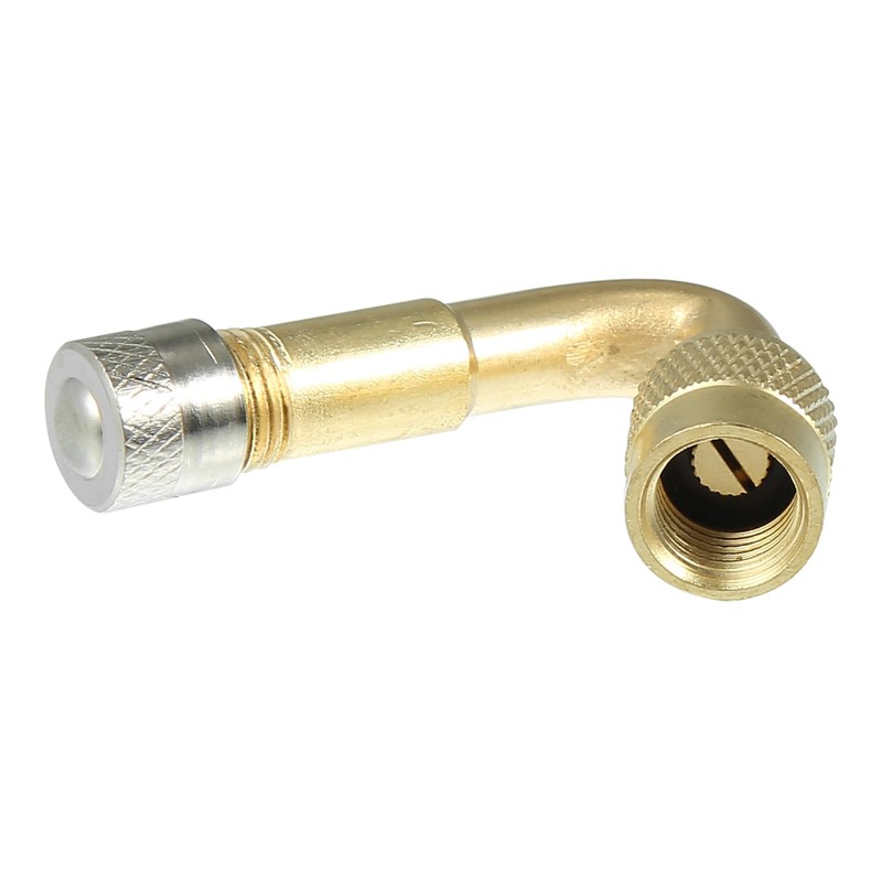 X AUTOHAUX 2 x Valve Extension 45 Degree Valve Extension
