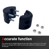 Qurbuns Winch Stopper for Cable, Rubber Winch Cable Hook Stopper,