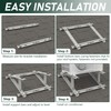Flehomo Air Conditioner Rooftop Mount Bracket for Mini Split Air