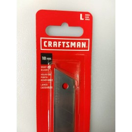 Craftsman 18 MM 3 Snap Off Blades Utility Knife Box Cutter CMHT11301        HG35