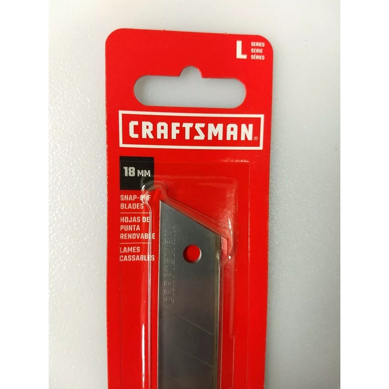 Craftsman 18 MM 3 Snap Off Blades Utility Knife Box